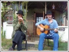 Blues Guitar Music Performance - Acoustic Blues Travellers