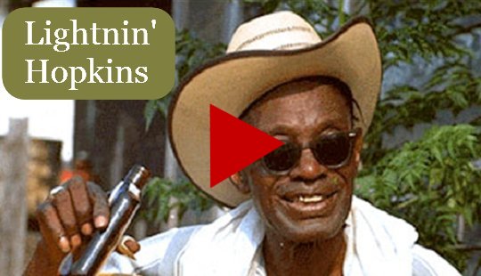 Sam Lightnin Hopkins Guitar Tuning
