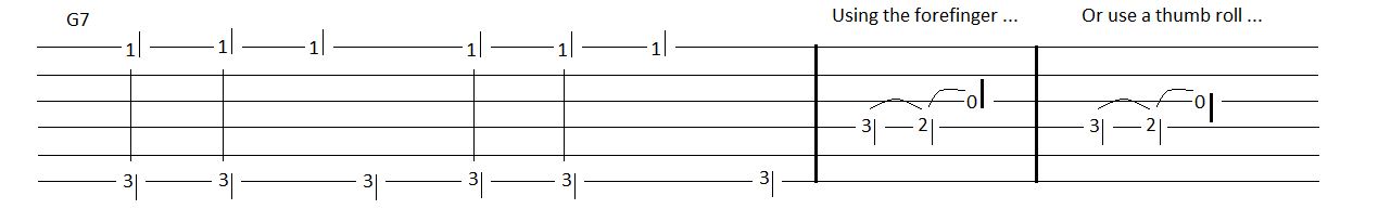 Guitar Shuffle Tab 9