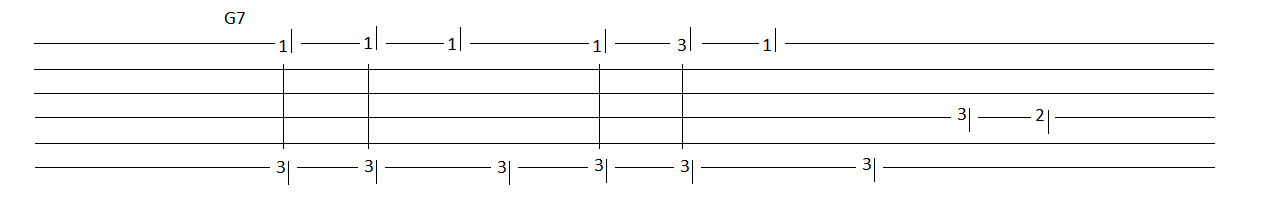 Guitar Shuffle Tab 4